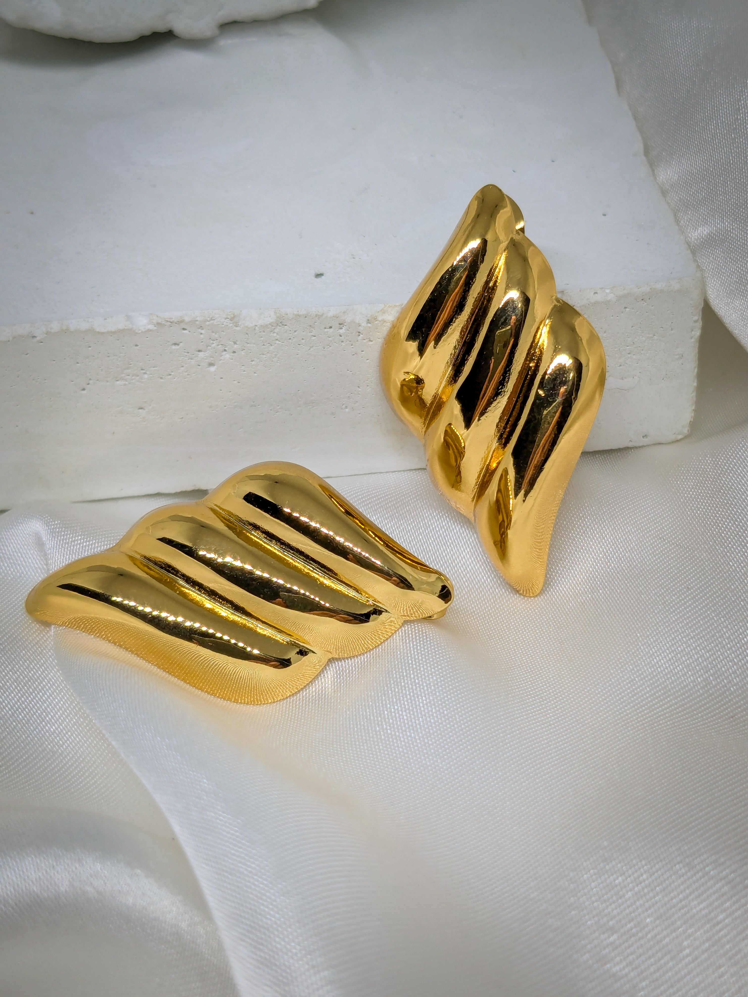 Wave Statement Earrings