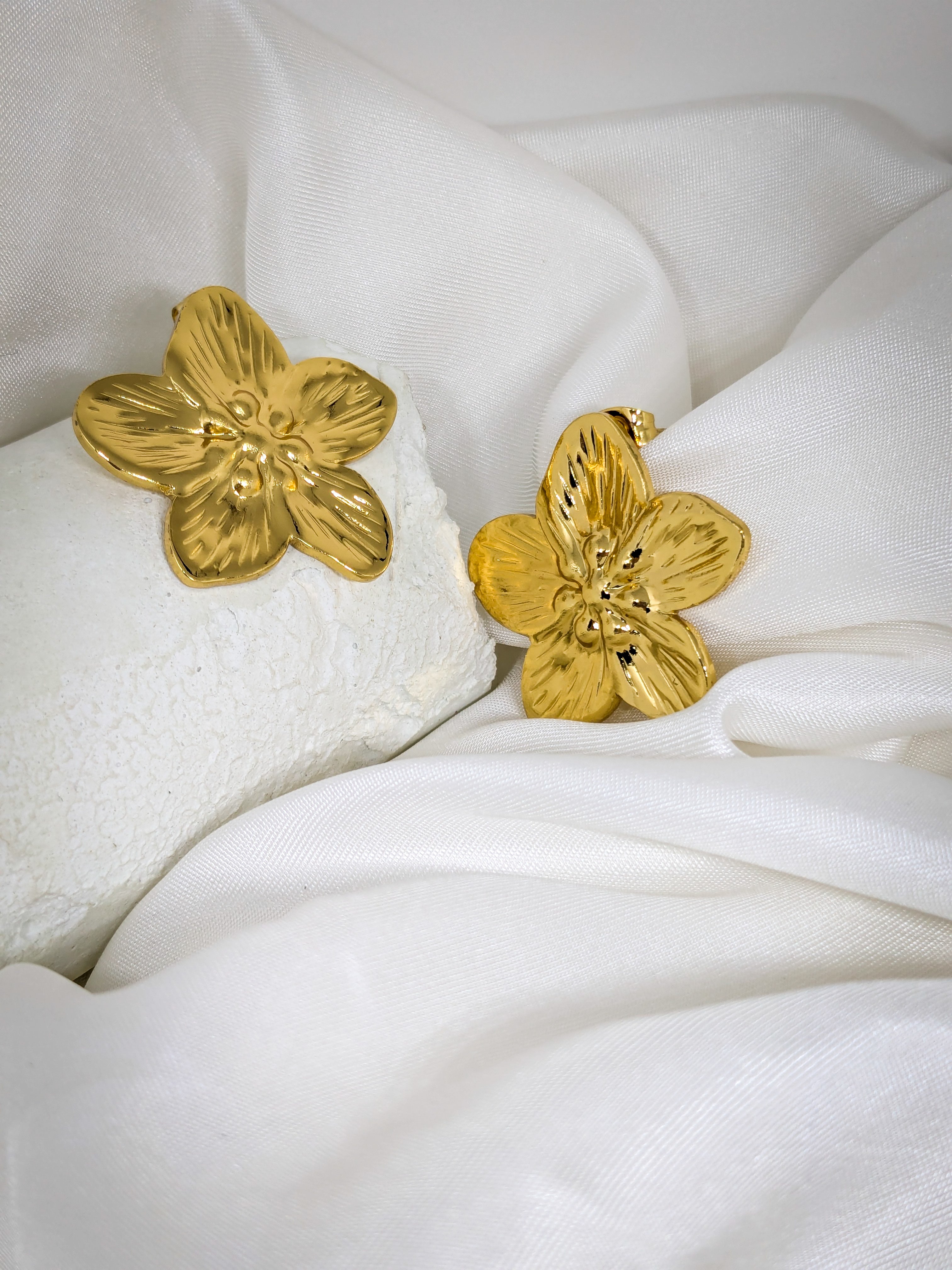 Golden Blossom Studs
