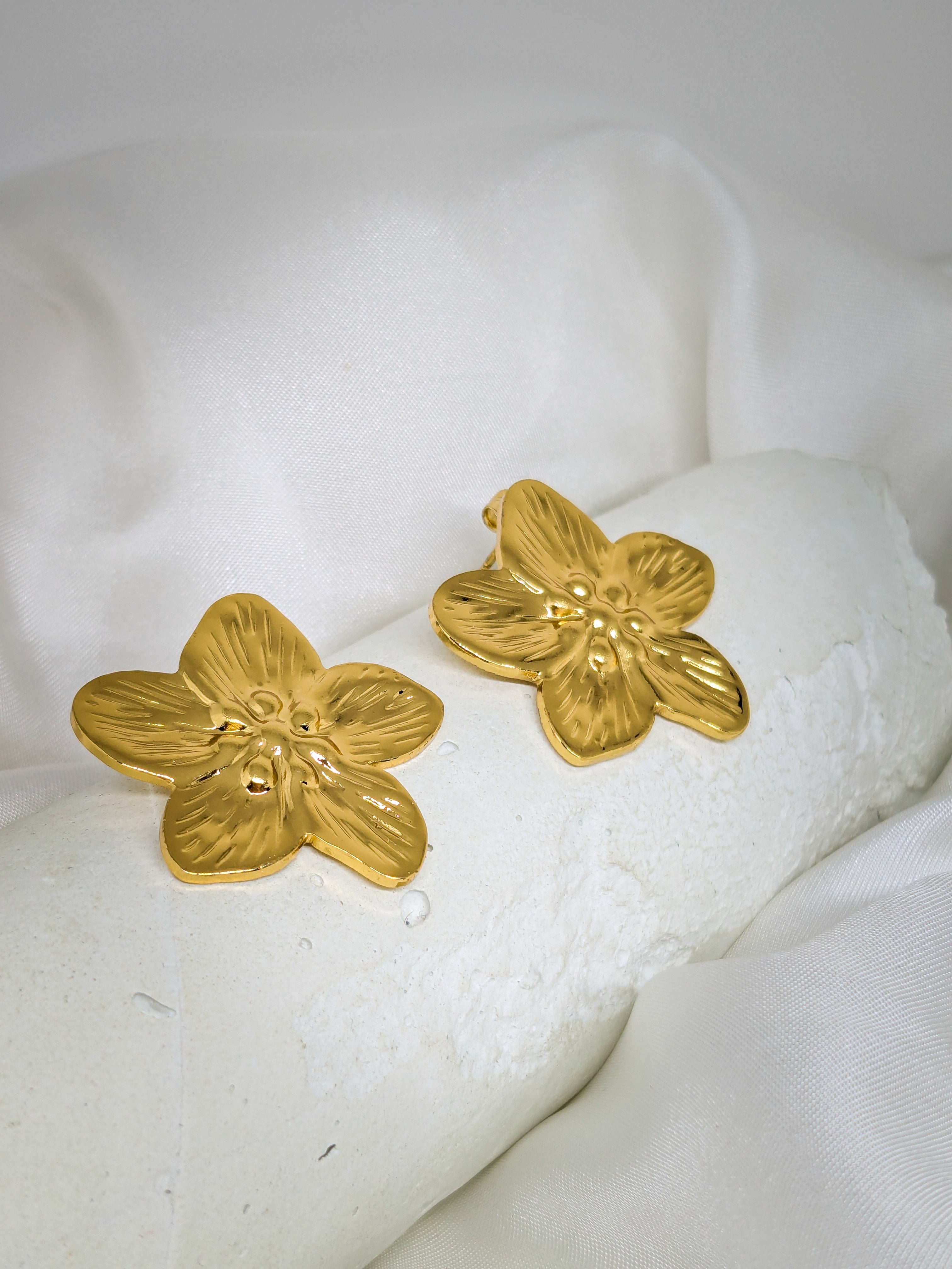 Golden Blossom Studs