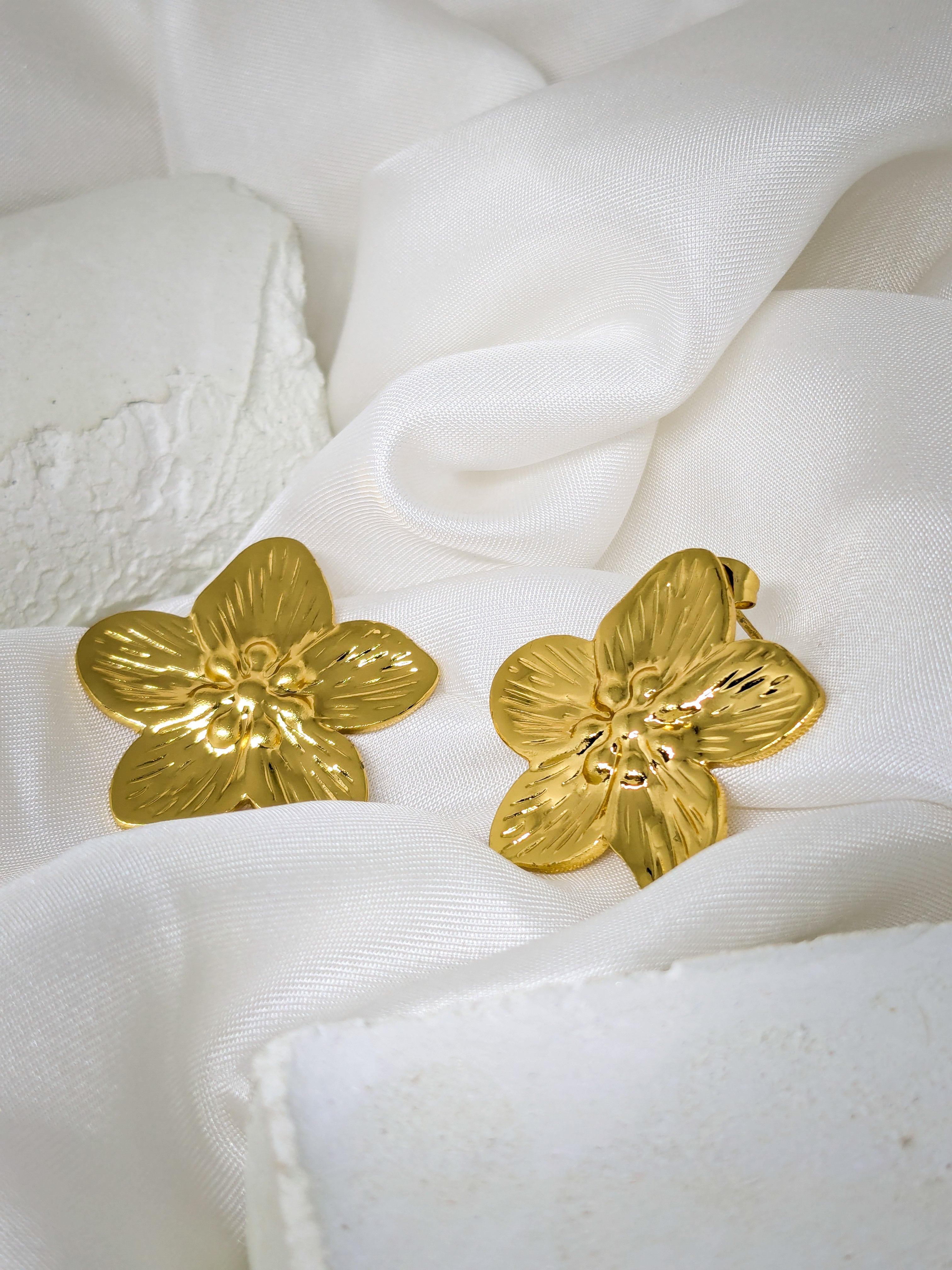 Golden Blossom Studs