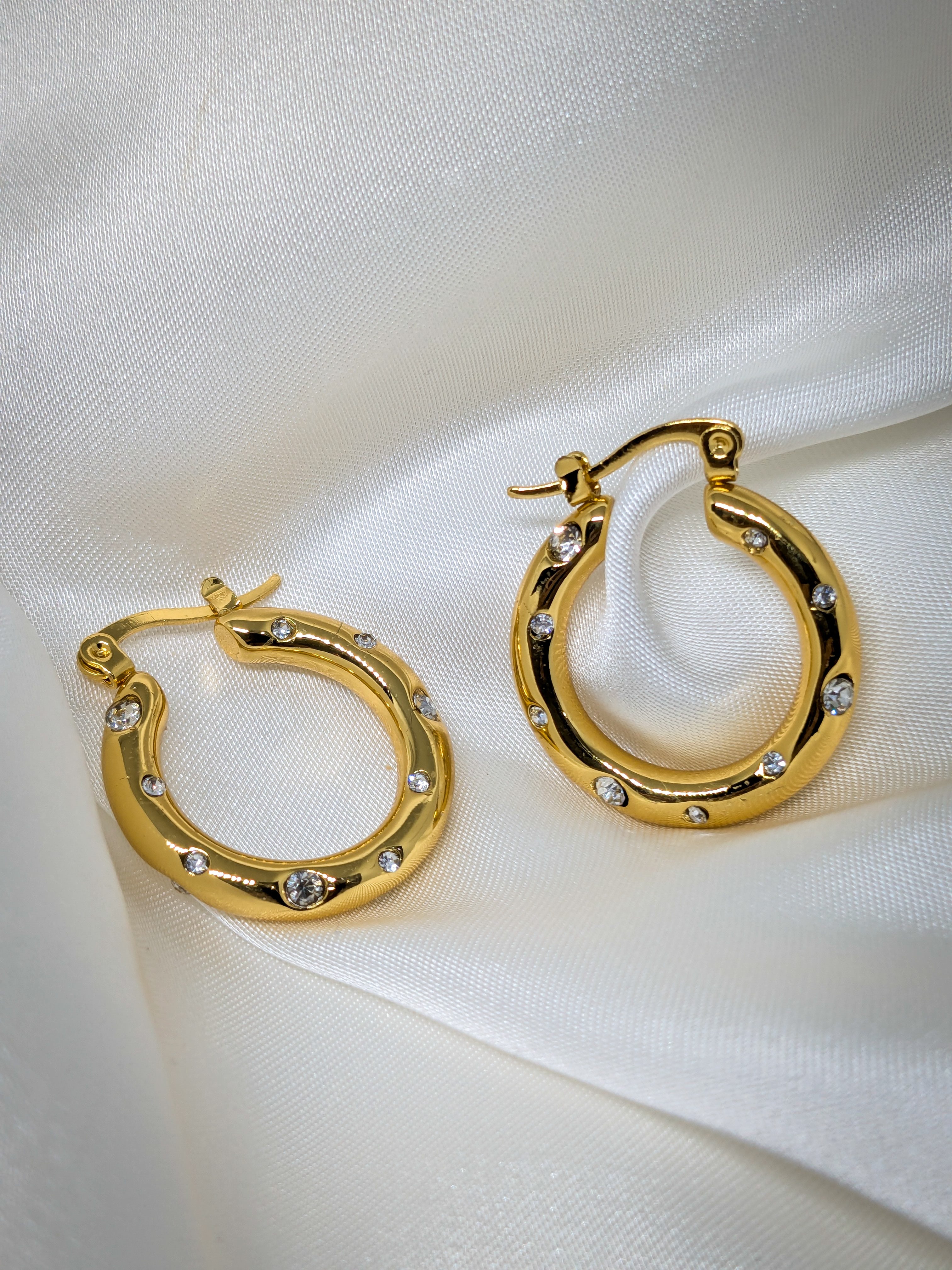 Aurora Sparkle Hoops