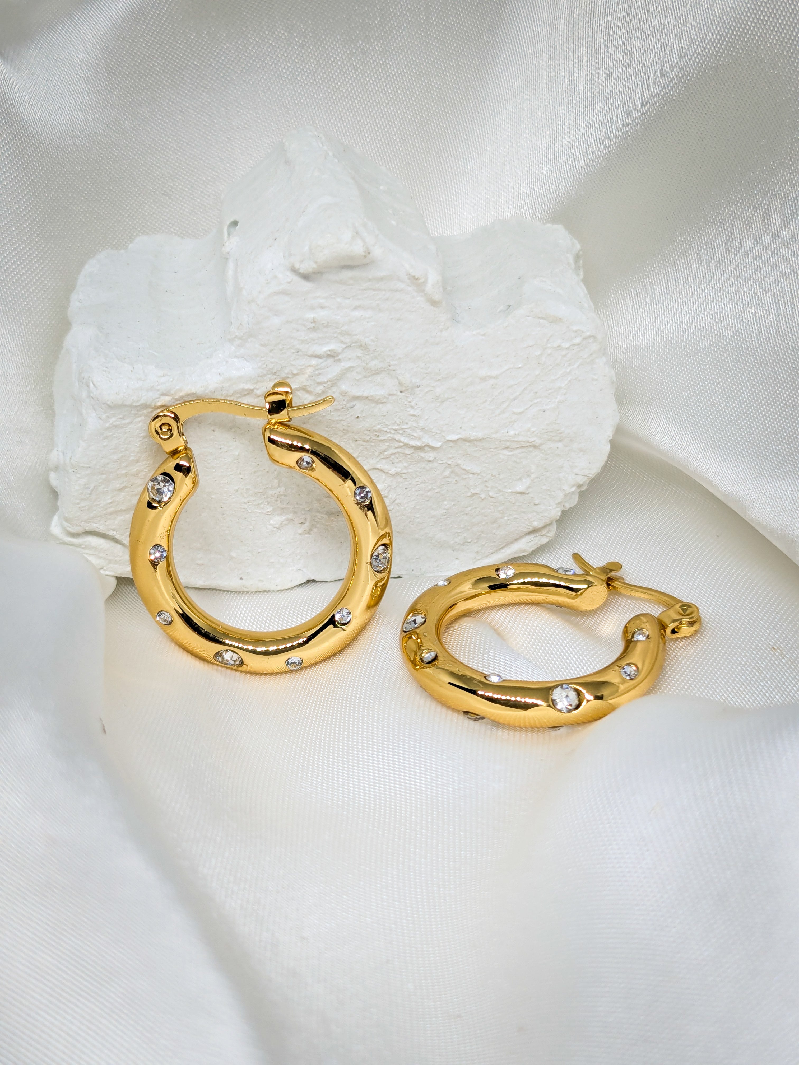 Aurora Sparkle Hoops
