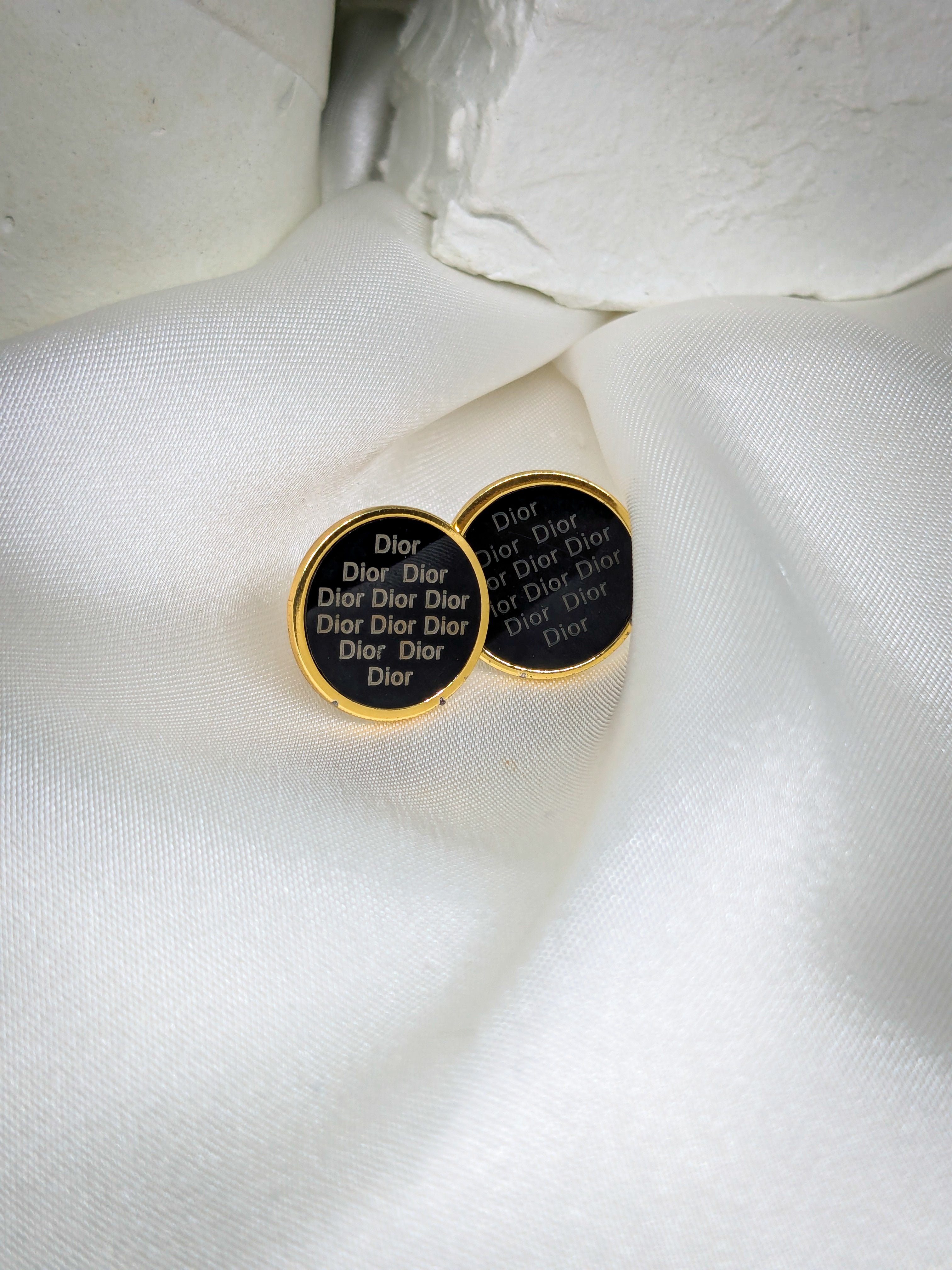 Dior Statement Stud Earrings