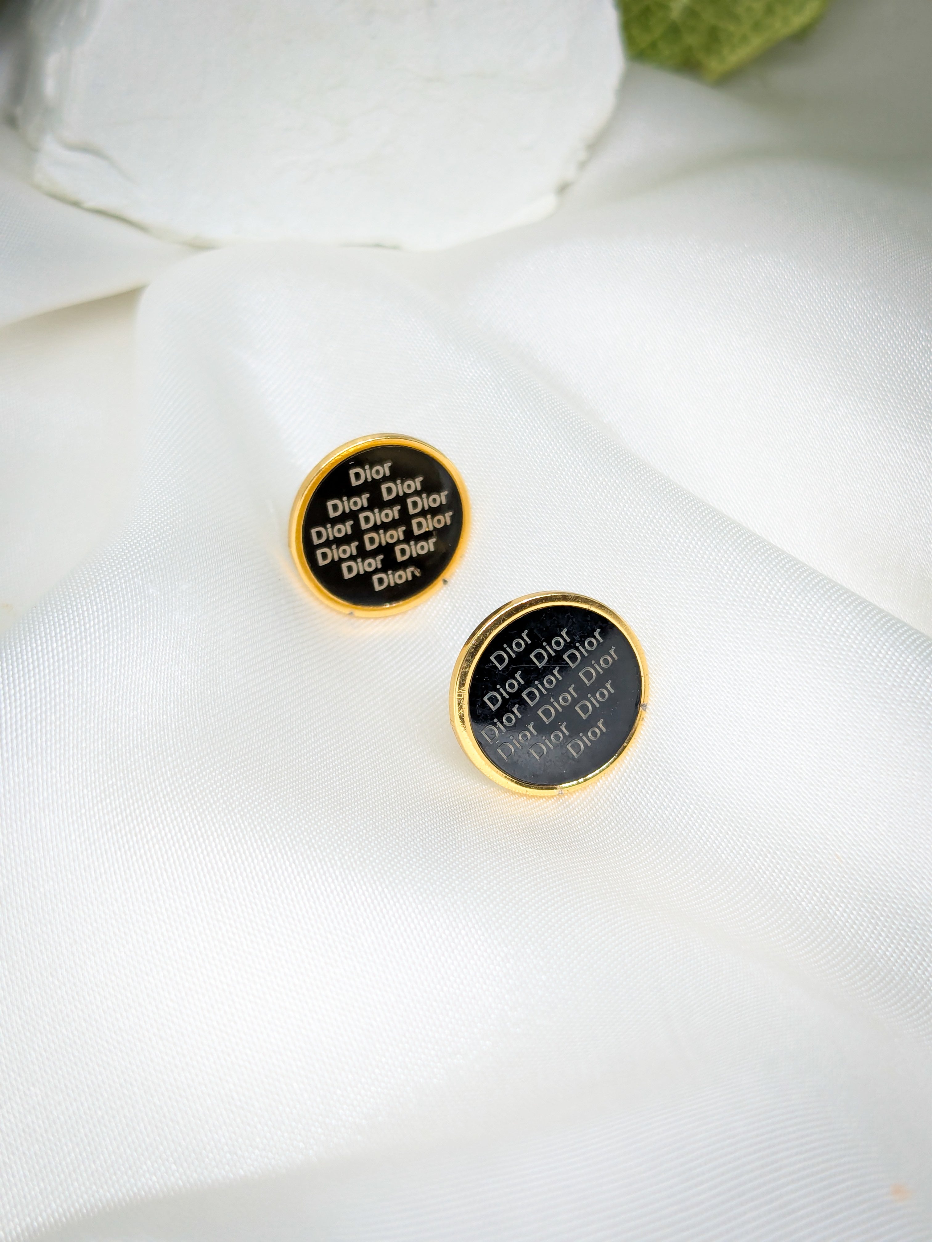 Dior Statement Stud Earrings