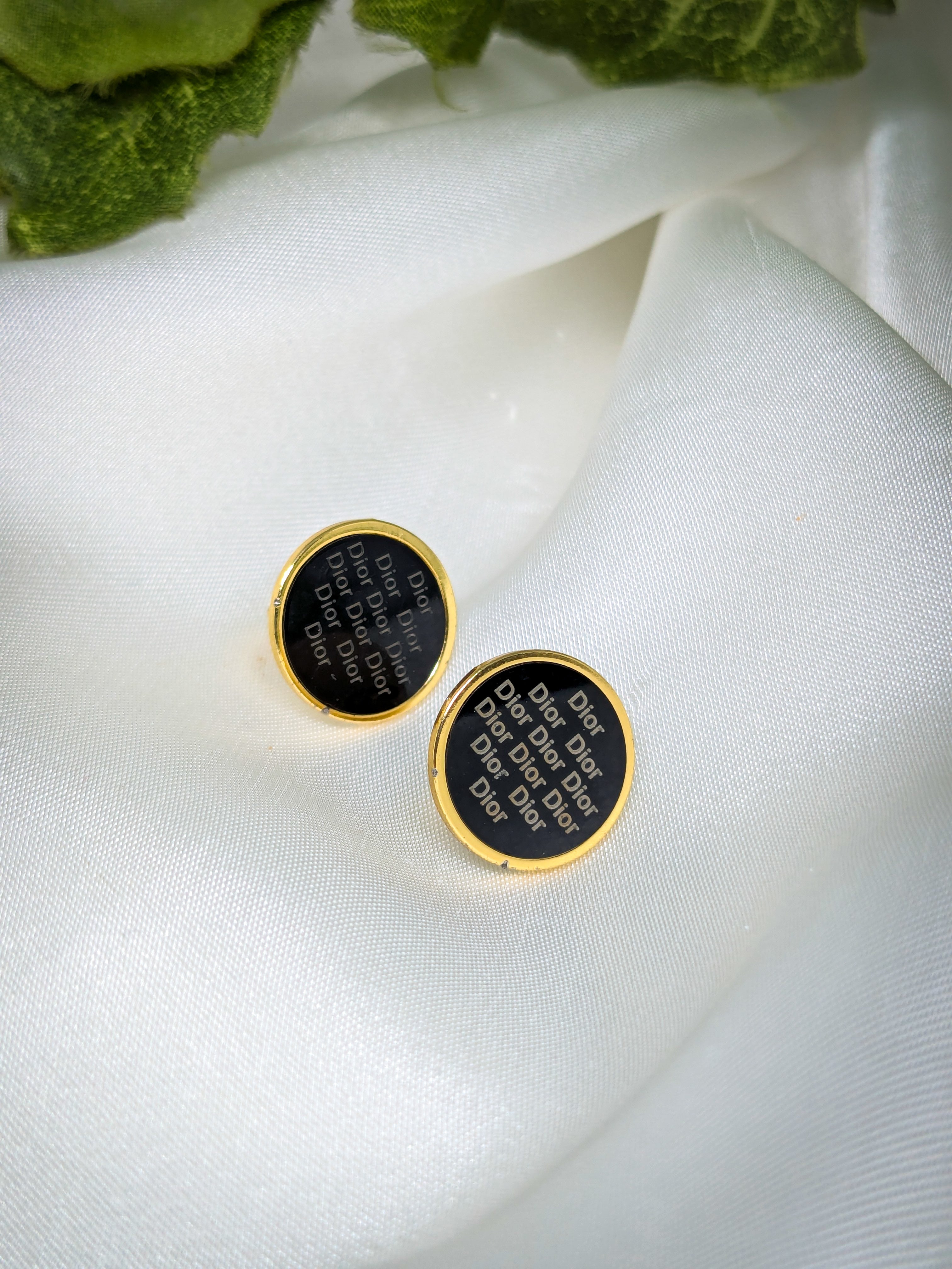 Dior Statement Stud Earrings