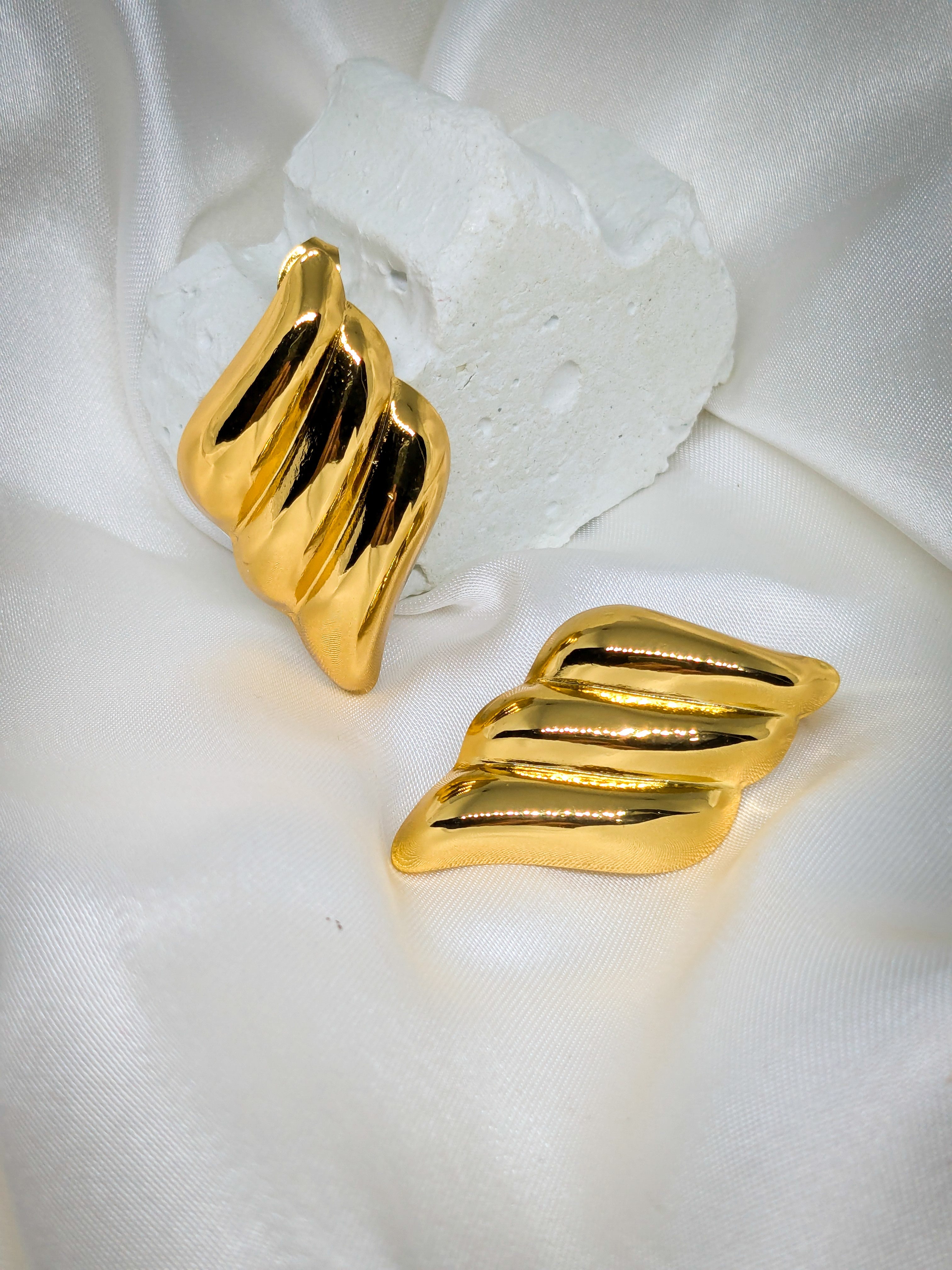 Wave Statement Earrings
