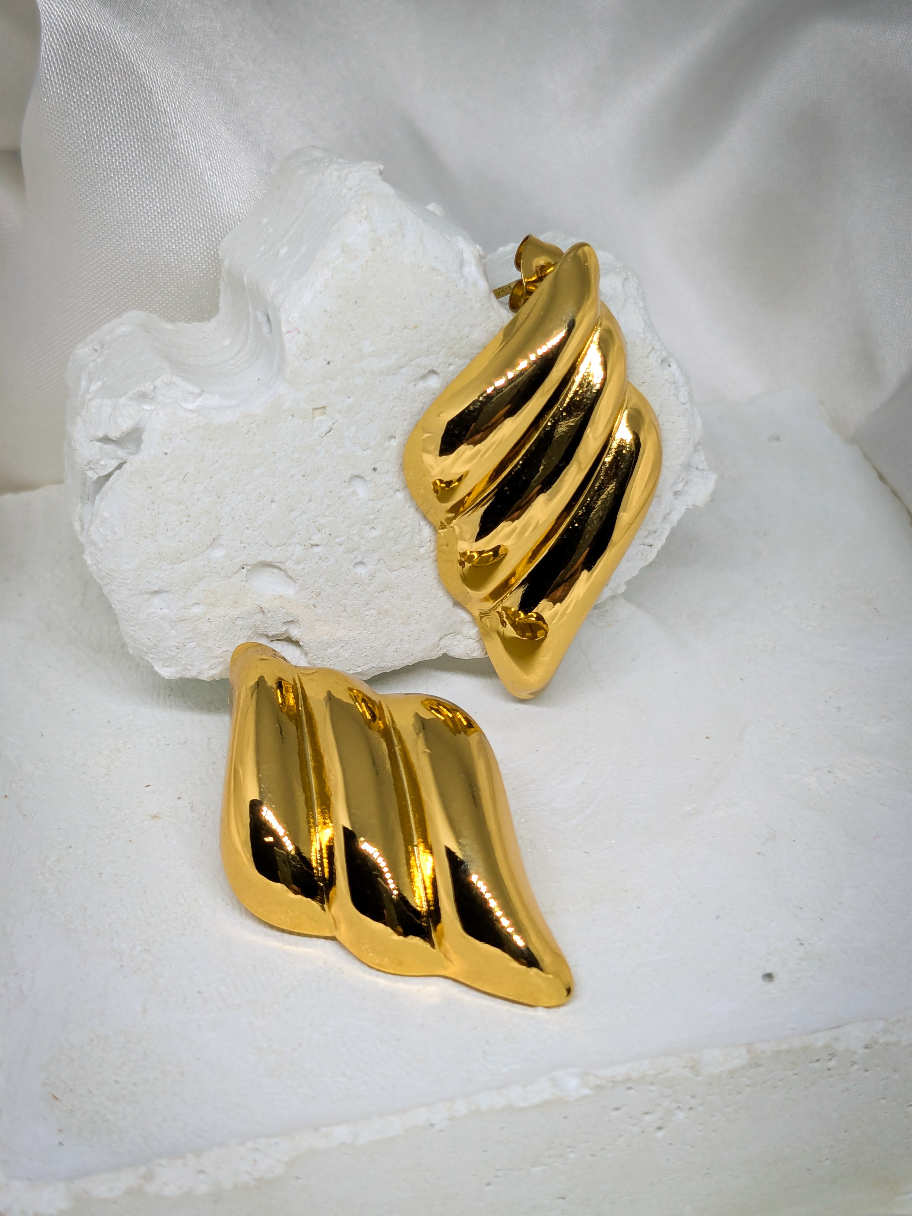 Wave Statement Earrings