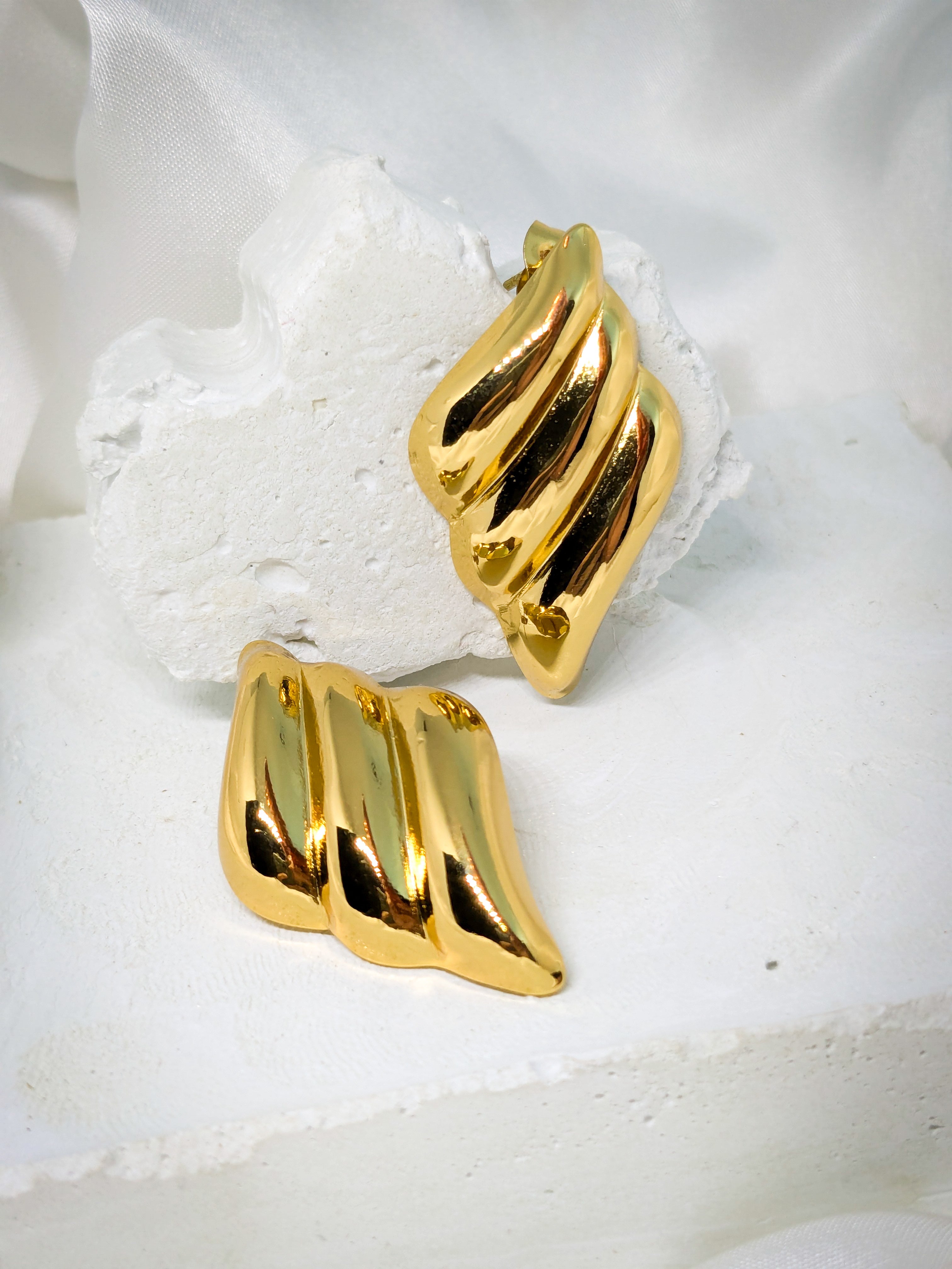 Wave Statement Earrings